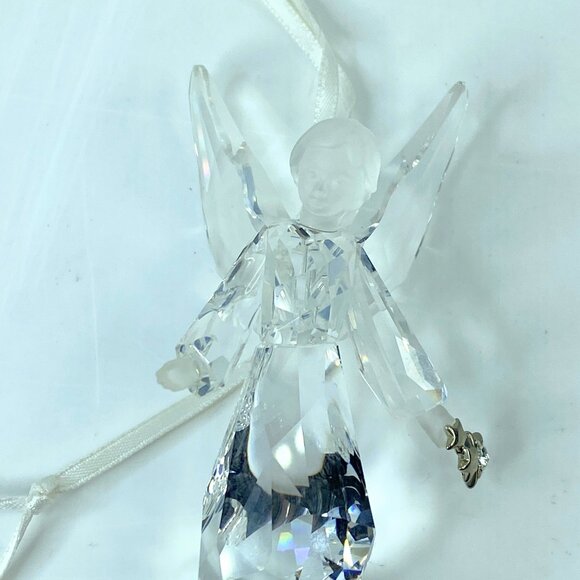 Swarovski Crystal Angel Ornament Annual Edition 2008 MIB S253 - Picture 2 of 8